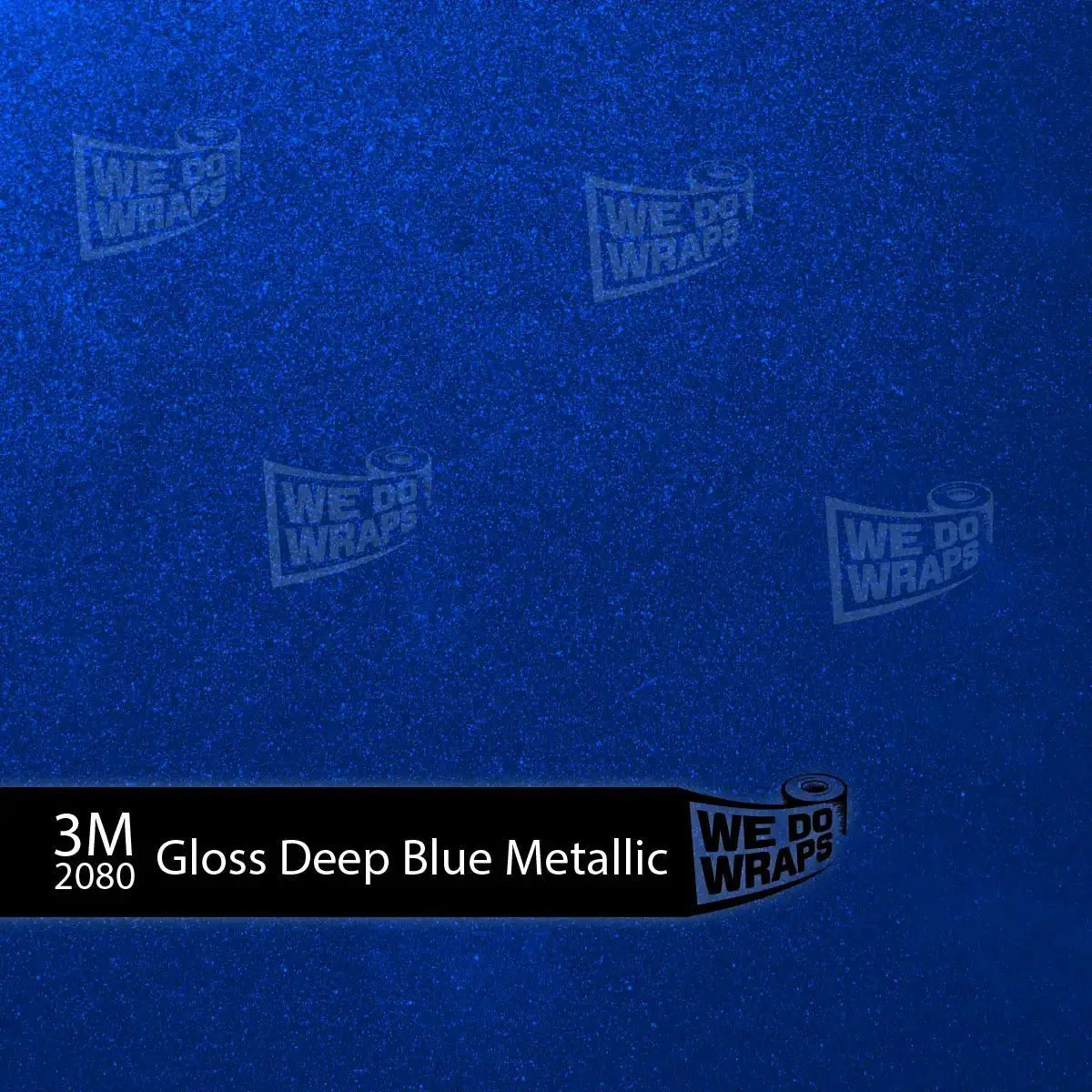 3M Deep Blue Metallic Tesla Emblem Decals (Front + Back) | Model Y - Image 2