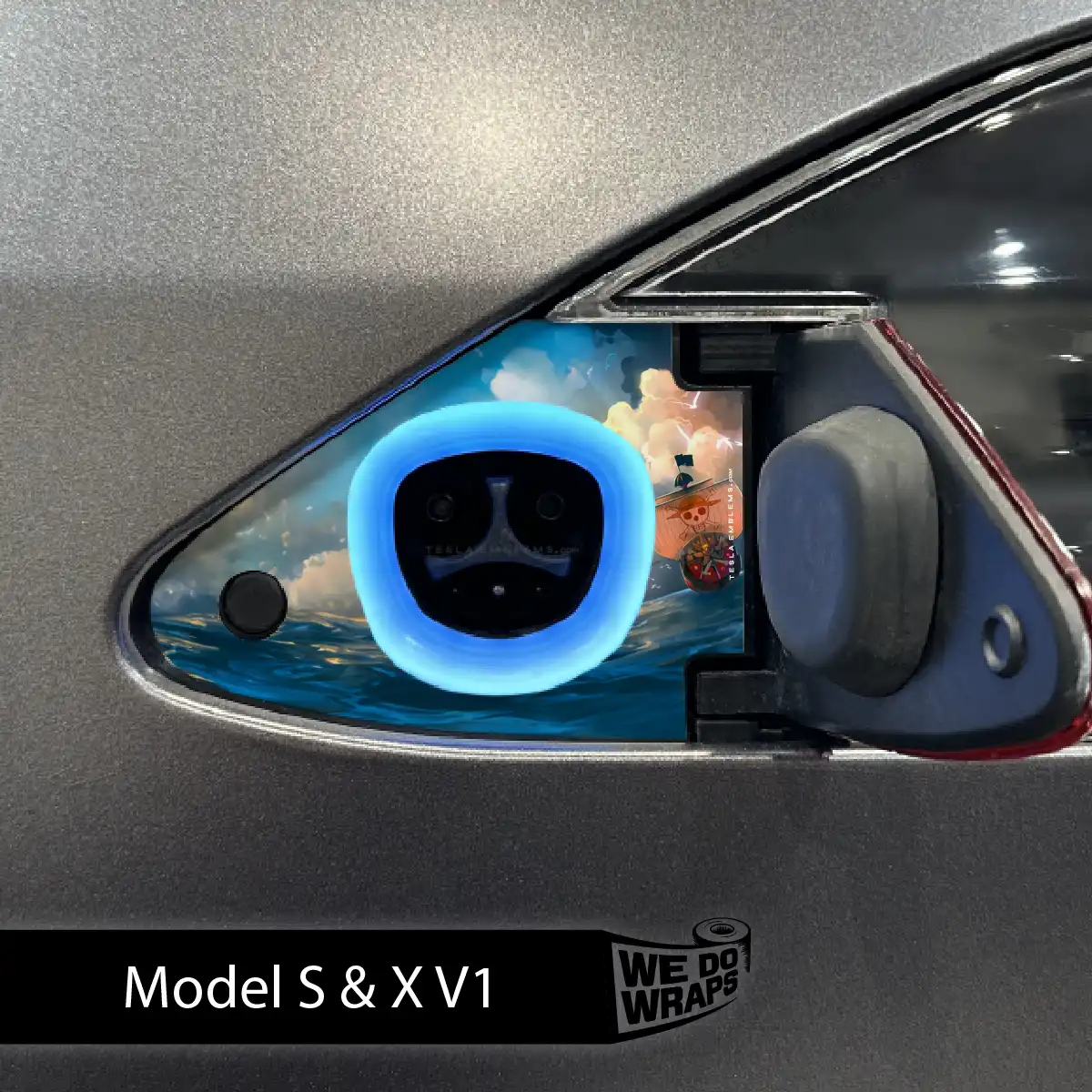 Grand Line Tesla Charge Port Wrap | Model S - Image 2
