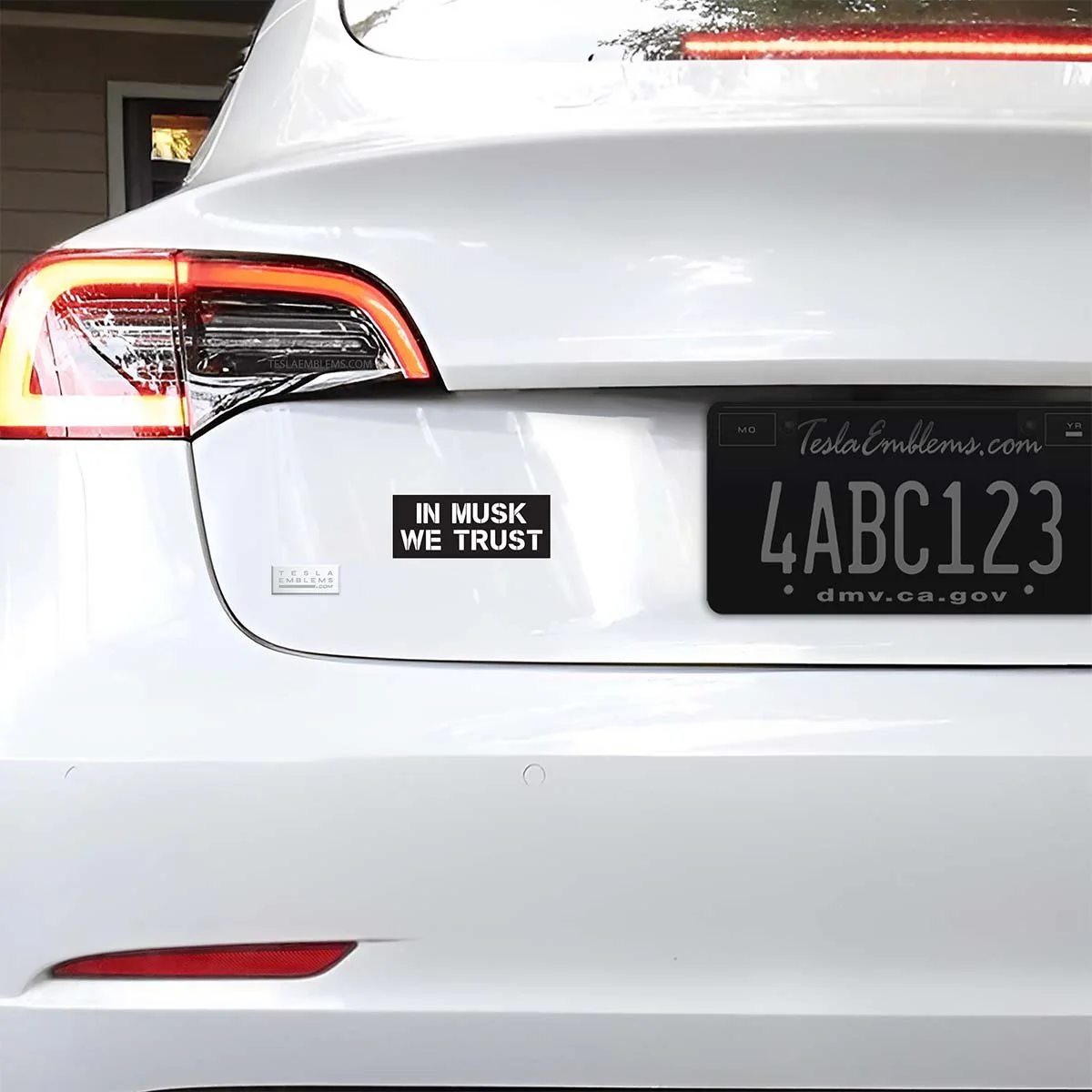 In Musk We Trust Vinyl Decal Sticker - Image 2