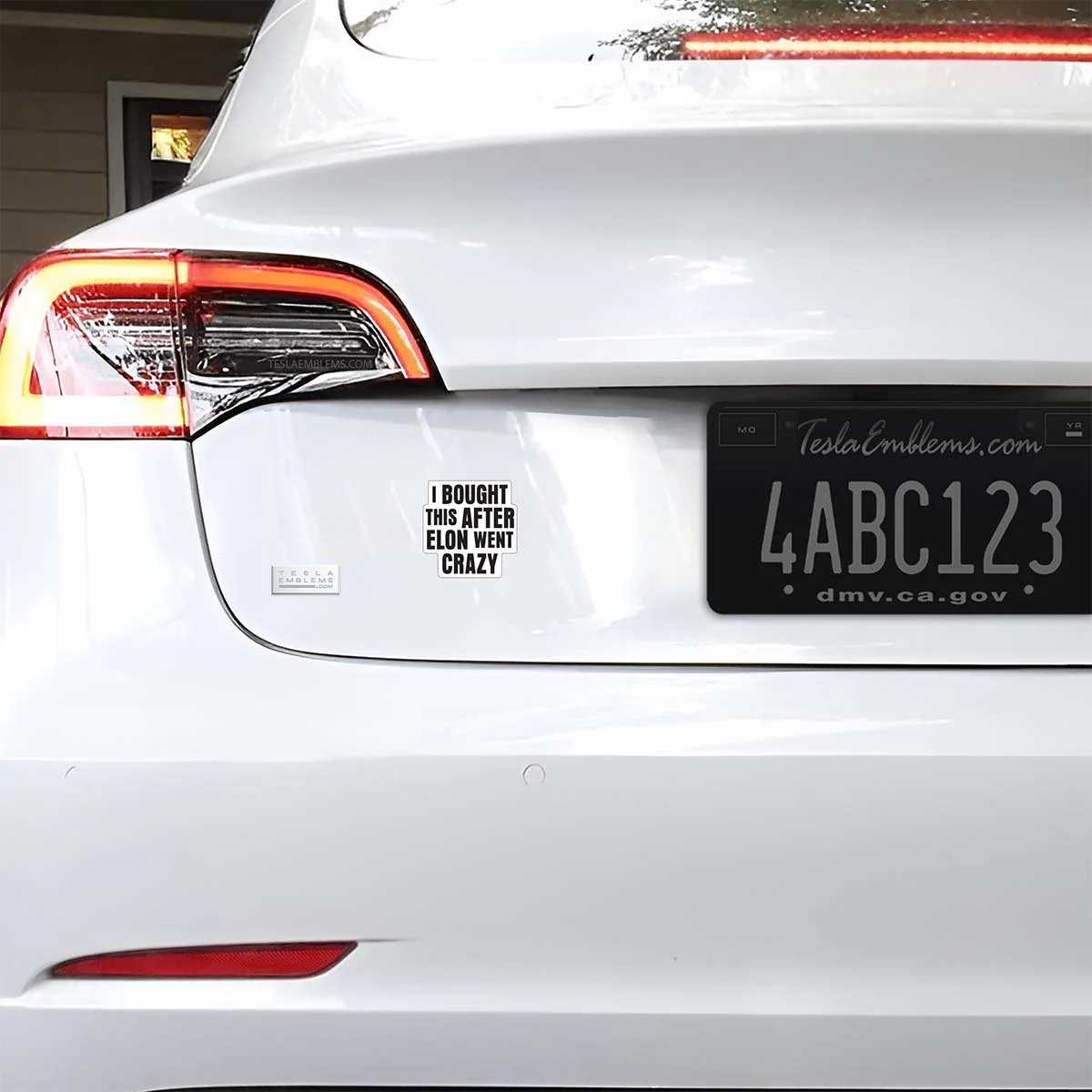 I Bought This After Elon Went Crazy Vinyl Decal Sticker - Image 3