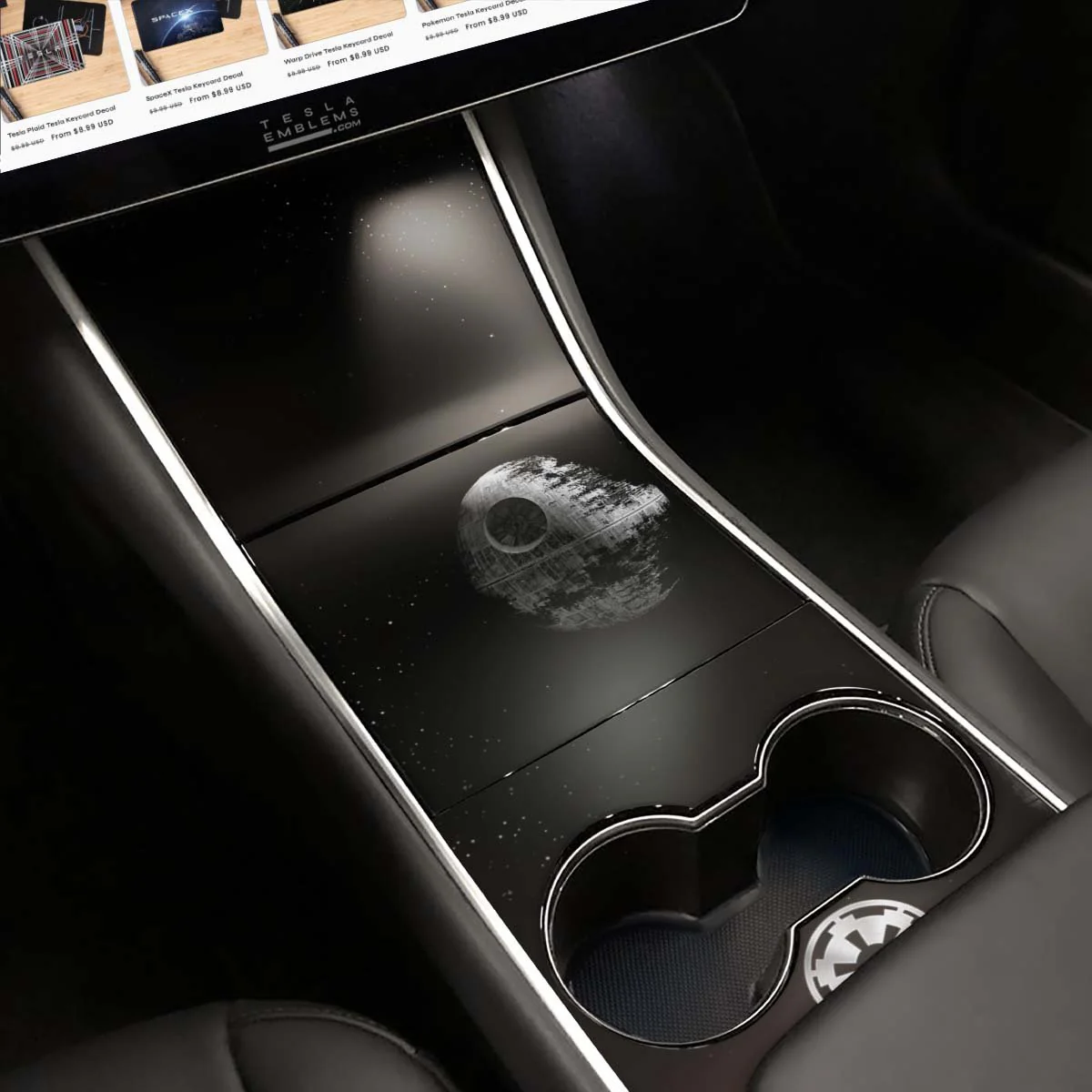 Space Station | Tesla Center Console Wrap Kit | Model 3 ’17-20