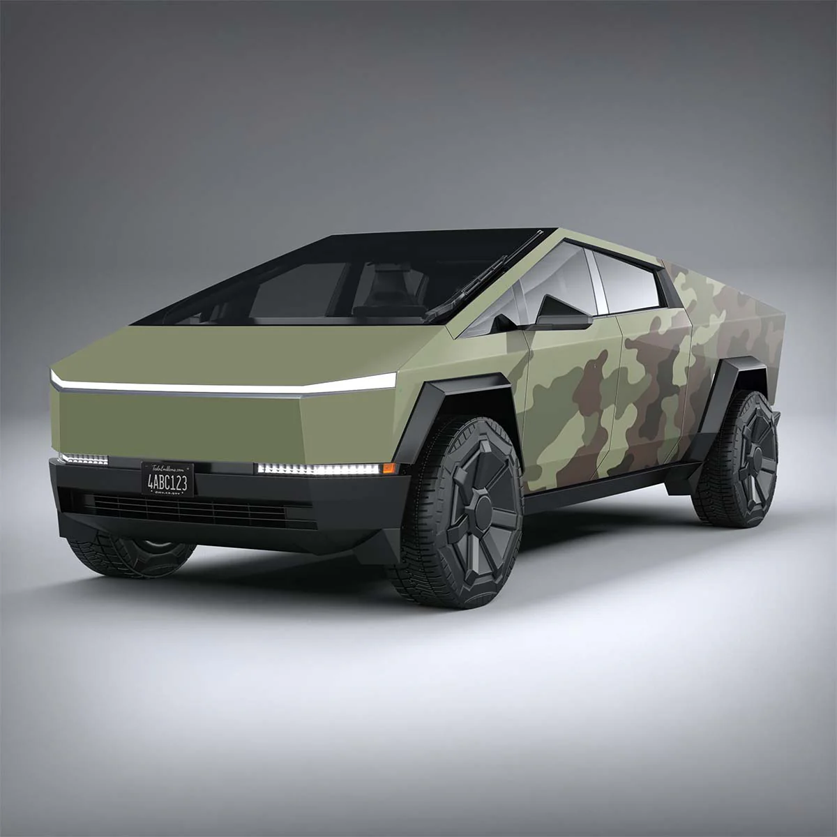 Tesla Cybertruck DIY Precut Wrap Kit - Printed Designs - Image 9