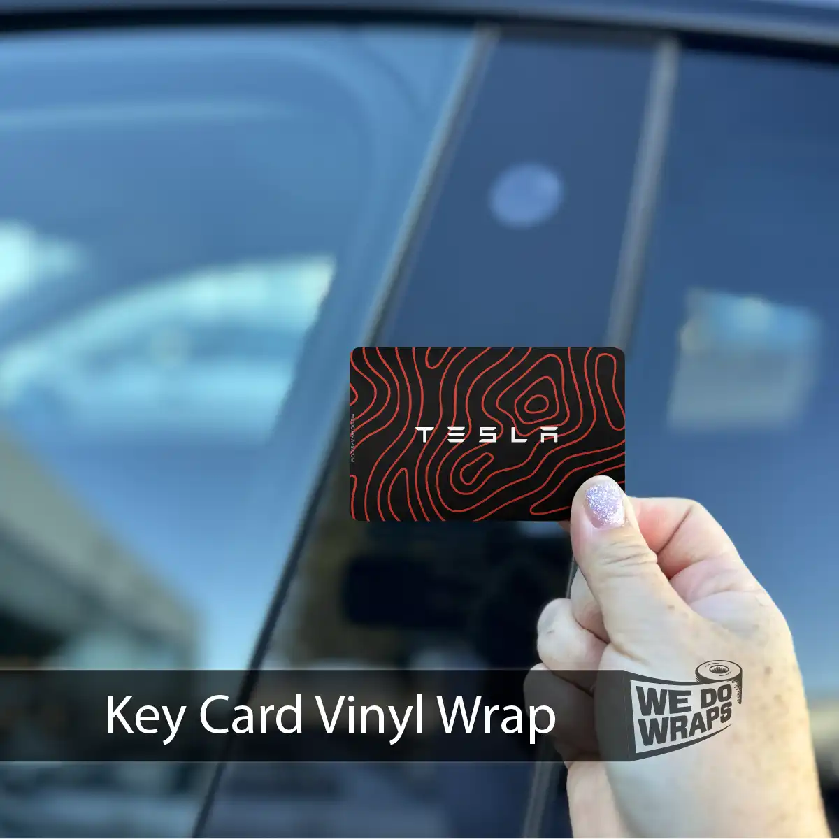 Topography Camo | NFC Key Card Wrap - Image 5
